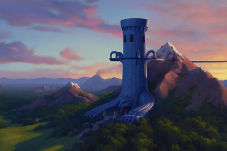 Powerhouse Animation takes us to Preternia with magnificent Masters of the Universe: Revelation background art.