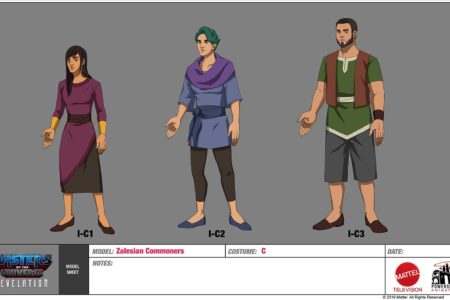 *UPDATED* Powerhouse Animation based some of their Masters of the Universe: Revelation character models on members of their staff.