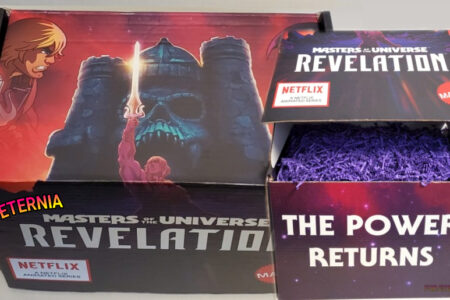 Unboxing a ”Masters of the Universe: Revelation” Promotional Box