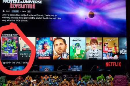 ”Masters of the Universe: Revelation” is trending on Netflix!