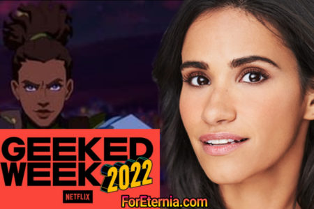 Andra actress Tiffany Smith announces ”IT’S ALL HAPPENING” and teases an appearance at Geeked Week on June 8th’s Animation Day!