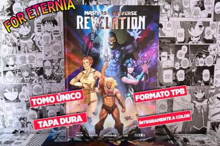 Hardcover Foil Edition of ”Masters of the Universe: Revelation” Prequel Comic trade released in Argentina!