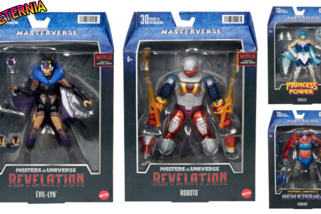 *UPDATED Oct 4th* Masterverse Revelation Sorceress Evil-Lyn & Roboto, plus Frosta and Stratos get Release Dates!