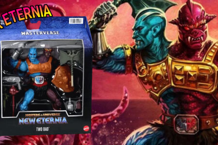 Artwork and Packaging revealed for Two Bad, the Masterverse New Eternia Wave 7 Deluxe Figure