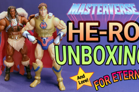 Watch our Masterverse Revelation HE-RO Unboxing & Mini Review