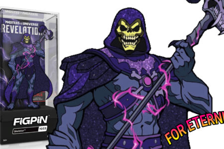 New Officially Licensed Revelation Glitter Skeletor FiGPiN is available