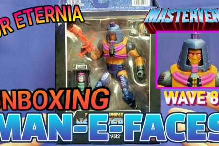 Watch our UNBOXING & REVIEW of Man-E-Faces, the Wave 8 New Eternia Masterverse figure