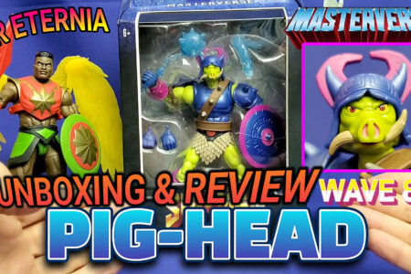 Watch our UNBOXING & REVIEW of Pig-Head, the Wave 8 Rulers of the Sun Masterverse figure