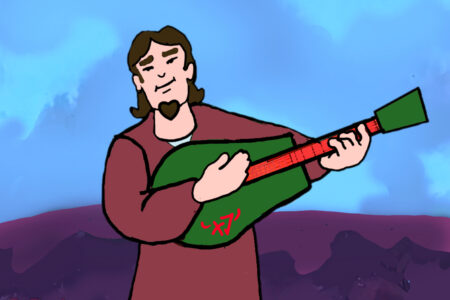 Zeldon the Musician offers to play music for your Realm