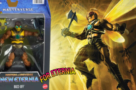 Masterverse New Eternia Buzz-Off Wave 9 packaging artwork and bio revealed