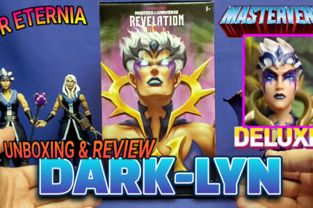 Watch our UNBOXING & REVIEW of Dark-Lyn, the Revelation Deluxe Masterverse Figure