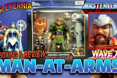 Watch our UNBOXING & REVIEW of the MASTERVERSE Man-at-Arms 2.0 Wave 7 Revelation Deluxe Figure
