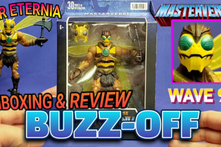 Watch our UNBOXING & REVIEW of the MASTERVERSE Buzz-Off Wave 9 New Eternia Figure
