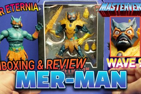 Watch our UNBOXING & REVIEW of the MASTERVERSE Mer-Man 2.0 Wave 9 Revelation Figure