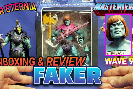 Watch our UNBOXING & REVIEW of the MASTERVERSE Faker Wave 9 New Eternia Figure