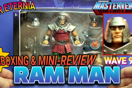 Watch our UNBOXING & REVIEW of the MASTERVERSE Ram Man Wave 9 New Eternia Figure