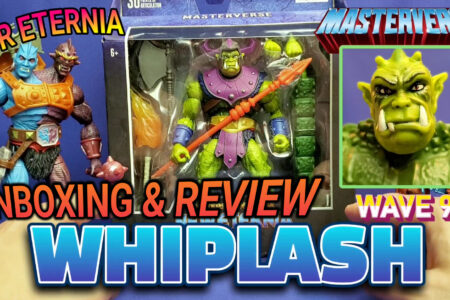 Watch our UNBOXING & REVIEW of the MASTERVERSE Whiplash Wave 9 New Eternia Figure