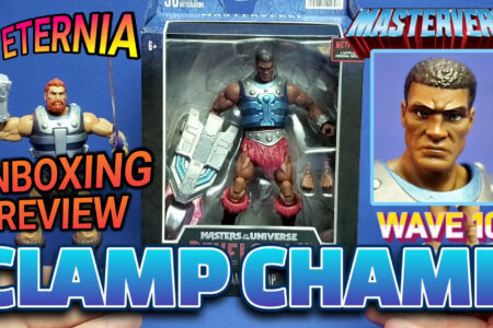 UNBOXING & REVIEW Masterverse CLAMP CHAMP Wave 10 Masters of the Universe: Revelation Action Figure