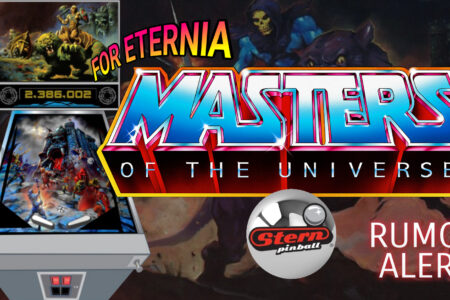 RUMOR: Will Stern be announcing a Masters of the Universe Pinball Machine soon?
