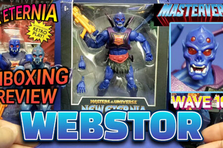 UNBOXING & REVIEW Masterverse WEBSTOR Wave 10 Masters of the Universe New Eternia Action Figure