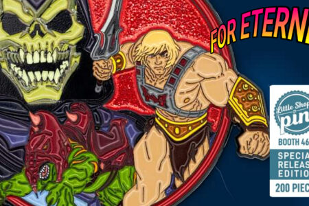 SDCC 2023 Exclusive Officially Licensed ”Masters of the Universe: Revelation” pin revealed