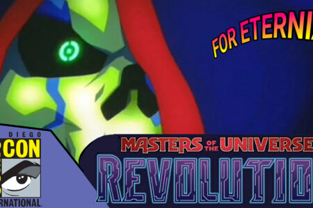 Watch some clip animation from ”Masters of the Universe: Revolution”