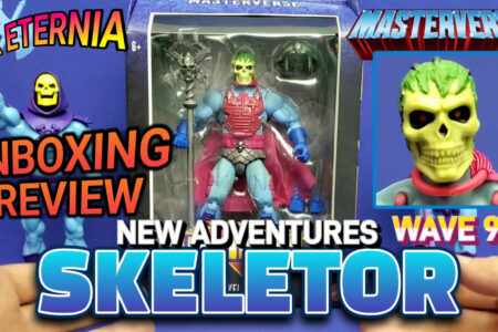 UNBOXING & REVIEW Masterverse SKELETOR Wave 9 Masters of the Universe New Adventures Action Figure