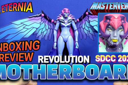 UNBOXING & REVIEW Masterverse MOTHERBOARD Masters of the Universe: Revolution SDCC2023 Action Figure