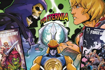 The cover artwork and synopsis for Issue 4 of “Masters of the Universe: Forge of Destiny” is here!