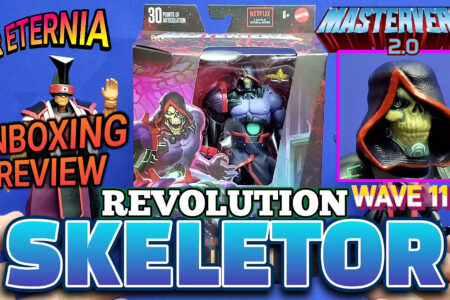 UNBOXING & REVIEW Masterverse SKELETOR ”SKELETEK” Masters of the Universe Revolution Figure
