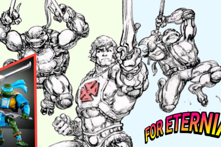 Cancelled MOTU/TMNT Crossover comic series artist Freddie E. Williams II returns to illustrate ”Turtles of Grayskull” minicomics