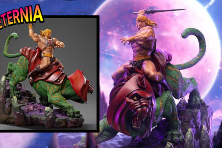 New Iron Studios He-Man & Battle-Cat 1:10 Deluxe Art Scale Limited Edition Statue available for Pre-Order