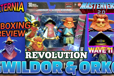 UNBOXING & REVIEWING the Masterverse GWILDOR & ORKO ”Masters of the Universe: Revolution” Action Figure 2-Pack