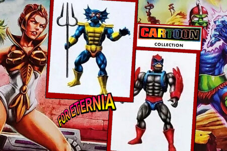 Origins ”Cartoon Collection” Stratos & Mer-Man cross sell art featured on Teela & Trap Jaw cardbacks
