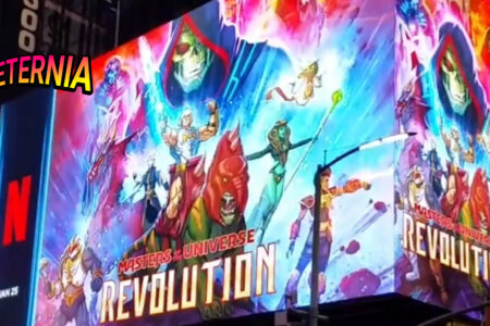 ”Masters of the Universe: Revolution” Promotional Billboard spotted in New York City