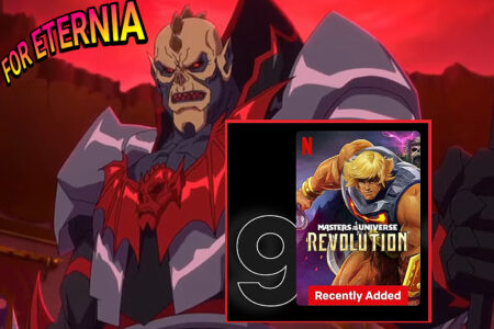 Five days in a row! ”Masters of the Universe: Revolution” charts in the U.S. Top 10 again at the #9 spot