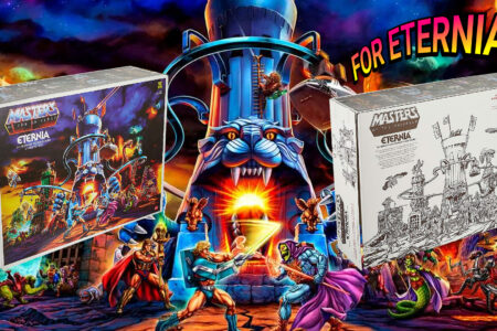 Mattel releases official images of the Eternia Playset Packaging and included Poster