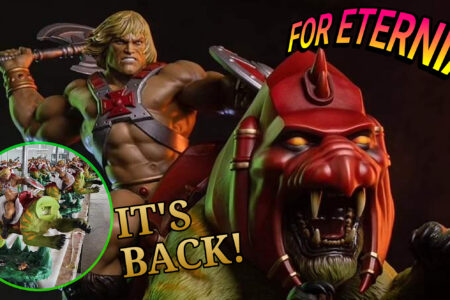 IT’S BACK! Tweeterhead’s He-Man & Battle Cat ”Classic” Maquette is open again for additional pre-orders