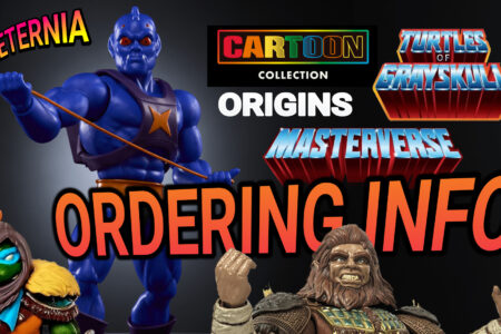 *UPDATE: Pre-Orders are Live!* ORDERING INFO for Today’s Masterverse and Origins action figure Fall Catalog