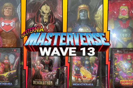 He-Man, Hordak, Sy-Klone and Leech! A look at MASTERVERSE Wave 13 in packaging