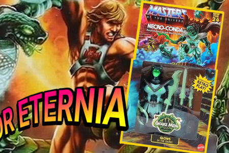 Packaging and Artwork revealed for the Masters of the Universe: Origins Necro-Conda figure