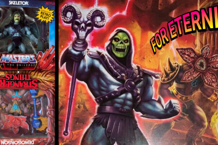 Full Packaging and Artwork reveal for the new Masters of the Universe: Origins ”Stranger Things” Skeletor & Demogorgon 2-pack