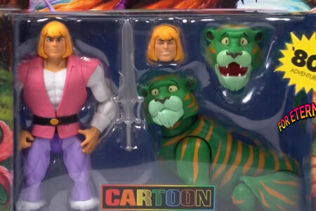 Full Packaging and Artwork reveal for the new Masters of the Universe: Origins ”Cartoon Collection” Prince Adam and Cringer 2-pack