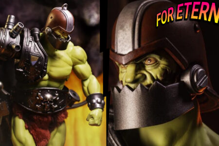 Mini Comic variant of Mondo’s Masters of the Universe 1:6 Scale TRAP JAW Figure available for Pre-Order Now