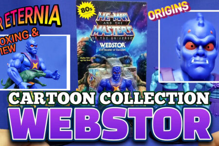 UNBOXING & REVIEW Origins ”Cartoon Collection” WEBSTOR He-Man and the Masters of the Universe Action Figure