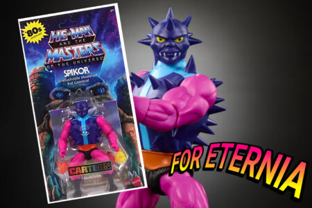 Full Packaging revealed for Masters of the Universe: Origins ”Cartoon Collection” SPIKOR Figure