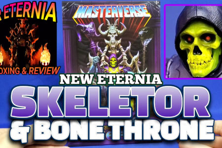 UNBOXING & REVIEW Masterverse ”New Eternia” SKELETOR and BONE THRONE Masters of the Universe Set