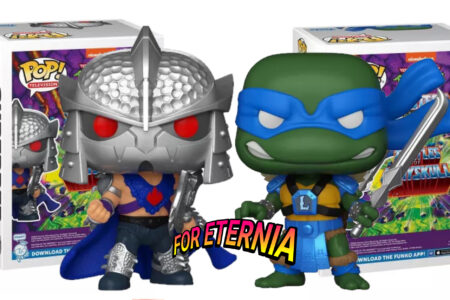 Funko POP! ”Turtles of Grayskull” LEONARDO and SHREDDER now available for Preorder!