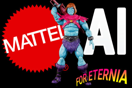 Mattel packaging coming to toy shelves later this year may have been designed with the help of A.I.
