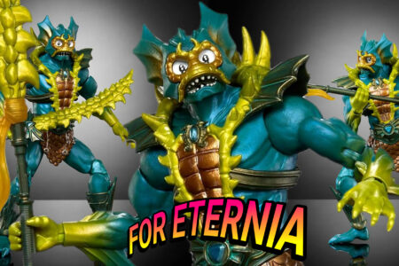 New Promotional Pics revealed for the Masterverse ”New Eternia” MER-MAN figure